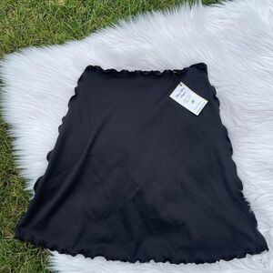 NWT Lettuce Stitch Designs black skirt​​​​​​​​​​​​​